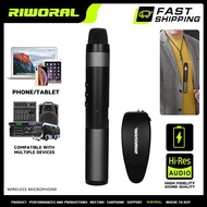 ♞,♘Wireless Microphone Single 2.4G Handheld Microphone With Lapel Rope Recording Mike For Vlogging