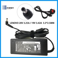 LENOVO 20V 3.25A 5.5*2.5MM IDEAPAD Z370 Z380 Z400 Z460 Z470 LAPTOP ADAPTER CHARGER