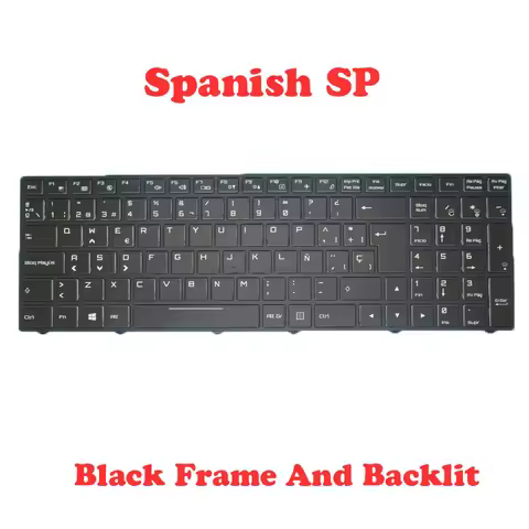 Laptop Keyboard For Gigabyte Sabre 15 P45KV8 Sabre 17 RP47G CVM15F26E0J430E 6-80-N85H0-161-1 2Z703-S