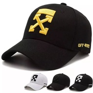 Baseball Cap Men Women baseball Cap Embroidery offwhite