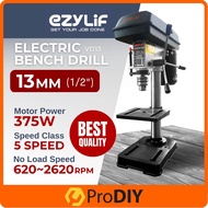 PRODIY EZYLIF VD13 5 Speed 13mm 375w Bench Drill Machine Gerudi Meja Drill Press Machine Bench Drill