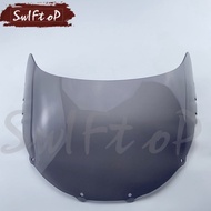 Motorcycle Windshield Windscreen Clear Black Fit For Yamaha TZR250 3XV 1990 - 1996  TZR250R TZR 250 