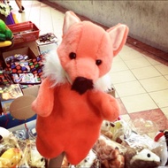 Fox hand puppet