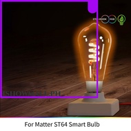 [ishowmall.ph]FOR Tuya WiFi Smart Filament Bulb 5W for Matter Music Rhythm App Control