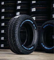 265/60R18 TOYO AT3 ตัวอักษรสีขาว ยางใหม่กริ๊ปปี2024🇯🇵 ราคา1 เส้น✅ แถมจุ๊บลมยางแท้👍 มีรับประกันนานตลอ