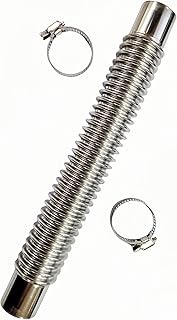 0.2M/7.9inch Length Air Exhaust Pipe Heater Pipe Heater Parking Air Heater Exhaust Pipe Diesel Gas V