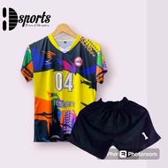 Women's Volleyball Jersey Suit Jersey Perempuan Baju Jersey