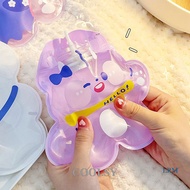 COOLSY Cute Cartoon Hot Water Bottle Hot Water Warmer Screw Portable Hand Warmer Water-Filling Hot-Water Bag