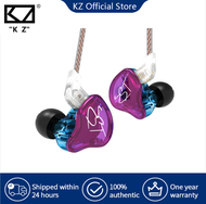 KZ zst ในหูหูฟัง A rmature ไดร์เวอร์แบบ Dual BA + DD ไฮบริดที่ถอดออกได้สายเคเบิ้ลในหูเสียงจอภาพเพลงก