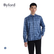 Byford Kemeja Lengan Panjang | Byford Long Sleeve Printed Shirt - 3526003E