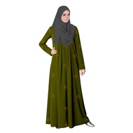Stylish Jubah Ankara Top Pleated Abaya Dress Tahara – Ankara Tahara