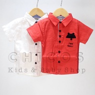 KEMEJA Children's Short Sleeve Shirt (1 - 4 years) USON 3488BC