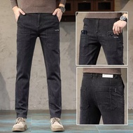 Men's casual jeans slim denim pants seluar jeans lelaki seluar jeans lelaki slim fit slack jeans men