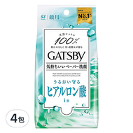 GATSBy 涼感濕紙巾 滋潤型