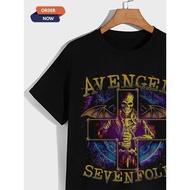 Kaos KLATEN/TSHIRT DISTRO AVENGED SEVENFOLD/AX7/METAL BAND/T-SHIRT DISTRO/ MOTIF/Design/DTF/PREMIUM 