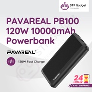PAVAREAL PB100 120W Fast Charge 10000 mAh Powerbank | 80% FULL in 40mins | Compatible with Apple, OP