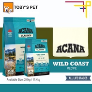 Acana Wild Coast (100% AUTHENTIC FROM CANADA - Available size: 2kg &  / 14.5kg)