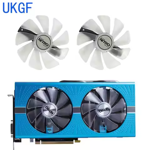 FD10015M12D CF1015H12D RX 590 580 480 470 570 GPU Cooler Fan For Sapphire RX470 RX590 RX580 RX480 RX