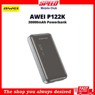 AWEI P122K 30000mAh Portable Power Bank |  Two-Way Quick Charge Type C USB A PowerBank | Brand New