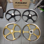 Sport rim GTO22 kayama fg 505 modenas kriss2 kriss 2 ct100 ct110 5 batang