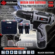 Promo Mesin Bor Baterai Tanpa Kabel Cordless Drill 20V Uchiha