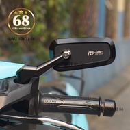 H2C mirror, H2C rearview mirror with short legs