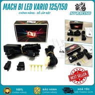 Passing Circuit for Led Bi-Led Lights CX80, S500 Pro, S600 Pro.. For Vario 125/150 Adjustable Flashi
