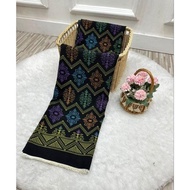 Ready kain sateen satin motif songket rang rang bali rangrang