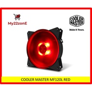 COOLER MASTER MASTERFAN MF120L BLUE/RED