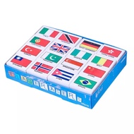 [48 Pcs/Box] Country Flag Eraser