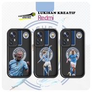Redmi soft Casing Manchester City MCI soccer Contest Drop resistant Unique collage protective adapta