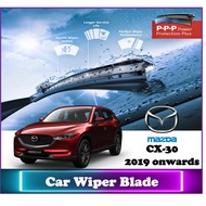 【 Mazda CX-30 】 Nano Coating Soft Silicone Car Wiper Blades - 1 pair includes 26 inch + 16 inch ( CX