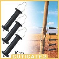 [Cuticate2] Electric Fence Gate Handle Spring Gate Handle Portable Direct Replaces Farm Fencing Acce