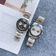 Tudor Biwan Series White Panda Men Quartz Movement Protein Color Dial 41mm Stainless Steel Strap Fas