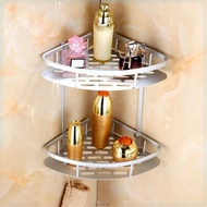 LemonBest Aluminum Corner Shelf Rack 2 Layers - G48