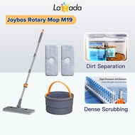 Joybos Self Washing Spin Mop M19 Spinner Flat 360 Rotating Cleaner With Turbo Flushing Bucket Moping Rotating Mop Automatic Mop Lazy Mops Floor Cleaner