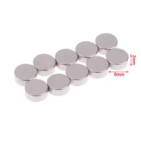 10Pc Magnet Magnetic Encoder Magnet Radial Magnetizing Magnet Support AS5600 AS5040 AS5045 AS5047 AS