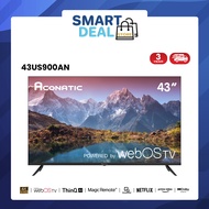 Aconatic Smart TV 4K HDR 10 สมาร์ททีวี 43 นิ้ว รุ่น 43US900AN WebOS TV Magic Remote (รับประกัน 3 ปี)