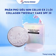 Cellio Ex Collagen Twoway Cake Super Smooth Powder SPF 30 13 (Free Core)