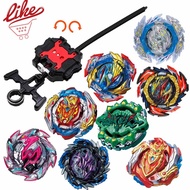 Beyblade Burst Ripcord Launcher Set B-201 Zest Achilles B-193 Ultimate Valkyrie B-129 Cho-Z Aquiles B-122 Geist Fafnir with Ripcord Launcher Set Beyblade Toys for Children