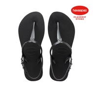 Havaianas Women Twist- Black Sandals