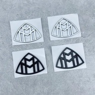 2pcs Car Logo Emblem Badge Sticker For Mercedes benz Maybach GLS S Class S560 S600 S650 S680 GLS600 