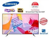 SAMSUNG 82inch Class QLED Q60T 82Q60T Series - 4K UHD Dual LED Quantum HDR Smart TV with Alexa