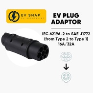 EV Adapter from Type-2 to Type-1