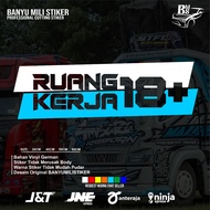 Pickup truck window stickers, cutting stickers, pickup truck car workspace variations