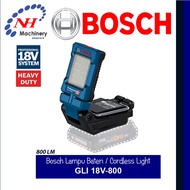 BOSCH GLI 18V-800 - LAMPU BATERI / CORDLESS LIGHT