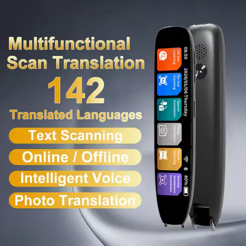 Translation Pen Intelligent Scan Reader Device Text Scanning Reading Translator WiFi Connection Onli