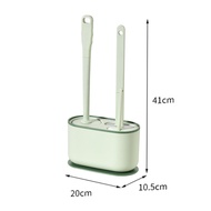 Inaso Sikat Toilet Silikon 3 in 1 Sikat Fleksibel WC Sikat Pembersih Kamar Mandi Silicone Sikat WC S