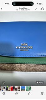 Coach Colorblock Wallet (haven't used)