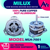 (150W) MSA-7001 MILUX Semi Auto Washing Machine Wash Motor MSA7001 MSA 7001